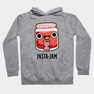 Insta-jam Cute Social Media Jam Pun Hoodie